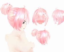 Image result for Stylized Hair 3D Model
