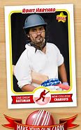Image result for Custom Playing Cards On Cricket Machine