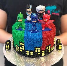 Image result for PJ Mask Birthday Cake