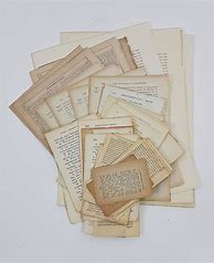 Image result for Old Paper List