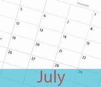 Image result for July 1980 Calendar