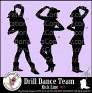 Image result for Drill Team Silhouette Clip Art