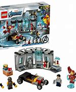 Image result for Lego Iron Man Hall of Armor Set