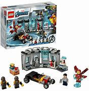 Image result for Unofficial LEGO Iron Man Hall of Armor Set