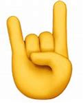 Image result for Rock Hand Emoji