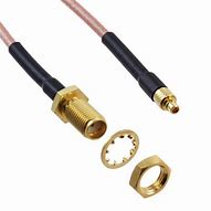 Image result for MMCX Connector Male Ro SMA Female