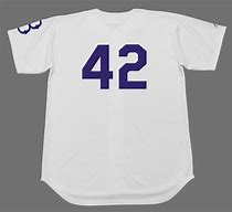 Image result for Jackie Robinson Back of Jersey