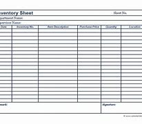 Image result for On Hand Inventory Template