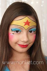 Image result for Superwoman Face Paint