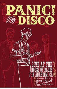 Image result for Panic at the Disco Poster