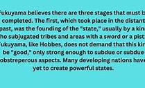 Image result for Fukuyama Three State