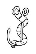 Image result for Hook Clip Art Black and White