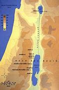Image result for Dead Sea On Middle East Map