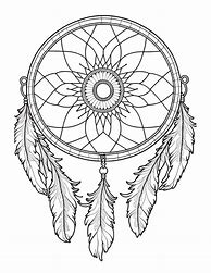 Image result for Girly Dream Catcher Coloring Pages