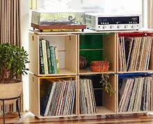 Image result for Wooden Cube Storage Unit