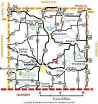 Image result for Green County WI Map
