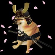 Image result for Dog with Katana Meme