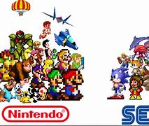 Image result for Nintendo Sega Sony Microsoft