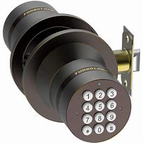 Image result for Keypad Door Knob Lock