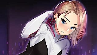 Image result for Gwen Stacy into the Spider Verse