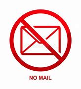 Image result for No Emails Sign