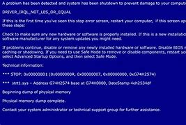 Image result for Old Blue screen
