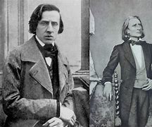 Image result for Chopin and Liszt