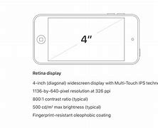 Image result for iPod Size