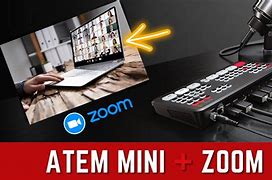 Image result for Atem Mini Pro and Zoom