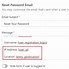 Image result for Email Marketing Examples Password Reset