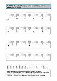 Image result for Metric Unit Ruler Worksheets
