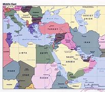 Image result for Free Printable Middle East Maps