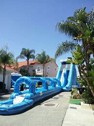 Image result for Water Park Inflatable Slide