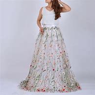Image result for Long Floral Skirt
