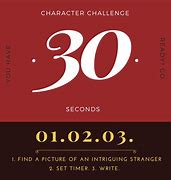 Image result for 30-Day Character Challenges by Month