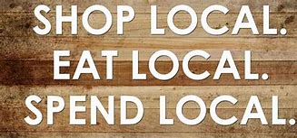 Image result for Shopping Local Signs