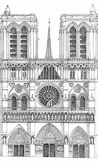Image result for Notre Dame Dessin