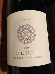 Image result for Pence Pinot Noir Estate