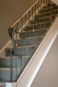 Image result for Metal Stair Spindles