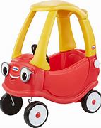 Image result for Red and Yellow Kids Car