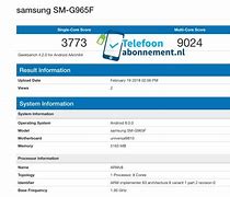 Image result for Galaxy S9 Geekbench