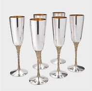 Image result for Champagne Flutes Set of 7