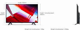Image result for 32 Inch Dimensions