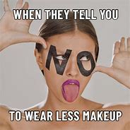 Image result for Highlight Makeup Meme