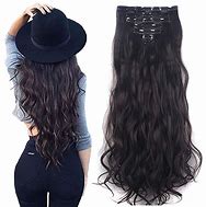 Image result for Synthetic Hair Extensions