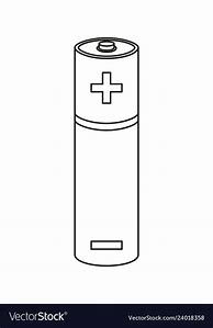 Image result for Outline Image of Cell of Battery