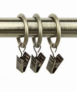 Image result for Curtain Rod Clips Transverse