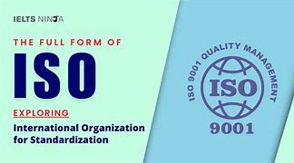 Image result for ISO Full Form