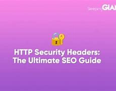 Afbeeldingsresultaten voor HTTP Security Headers