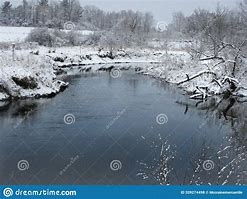 Image result for Country Stream in Winter
